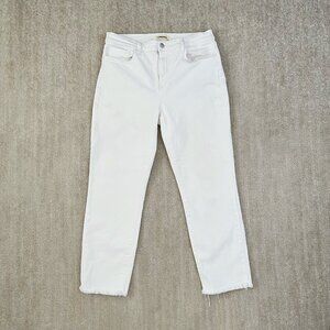 L’Agence Sada High Rise Slim Cropped Jeans